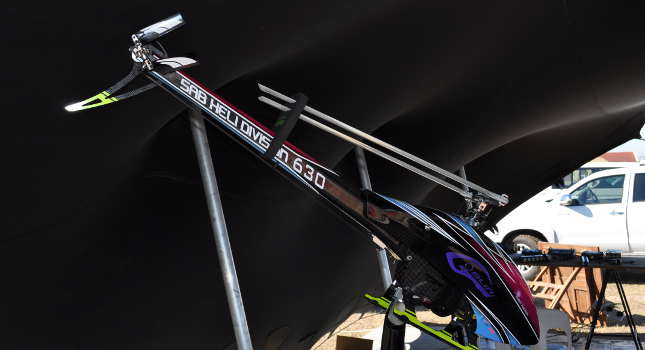 RHI sponsors stretch tents for the African 3D Heli Challenge