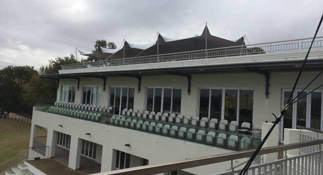 Sporting event tent