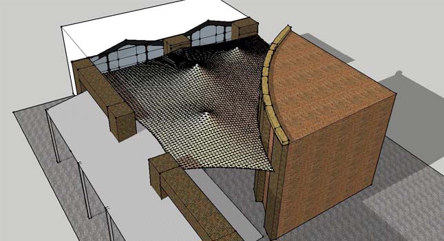 Custom shade solution for the Cape Town Aquarium