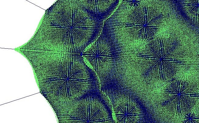 Digital membrane form and structural analysis for a custom stretch tent