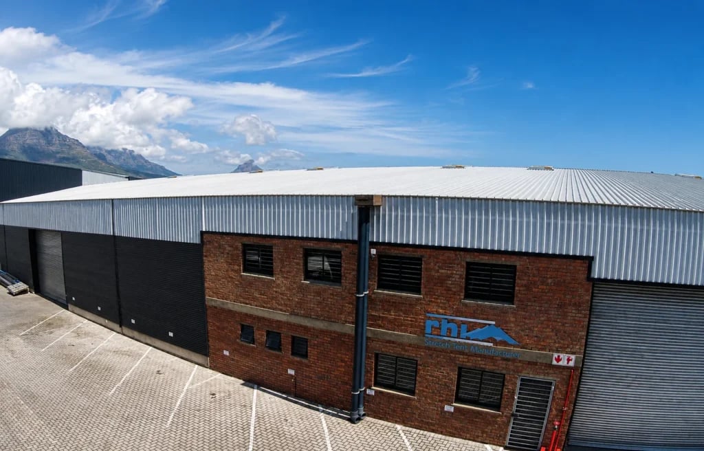 Extérieur de l'usine RHI d'tente stretch