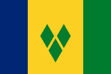 St Vincent and the Grenadines flag