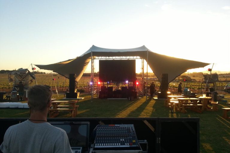 Tente de festival RHI « tente stretch »