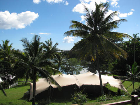 CORPORATE EVENT X2 10.5X15 STRETCH TENTS JOINED CHINO