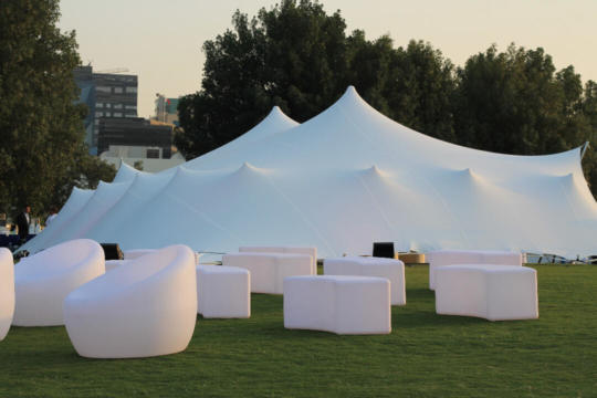 CORPORATE EVENT 10.5X15 STRETCH TENT WHITE